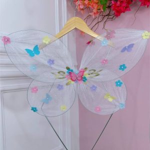Asa Borboleta Jardim Encantado Fada Super Luxo